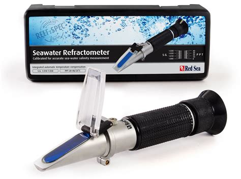 how to clean a red sea refractometer|red sea seawater refractometer.